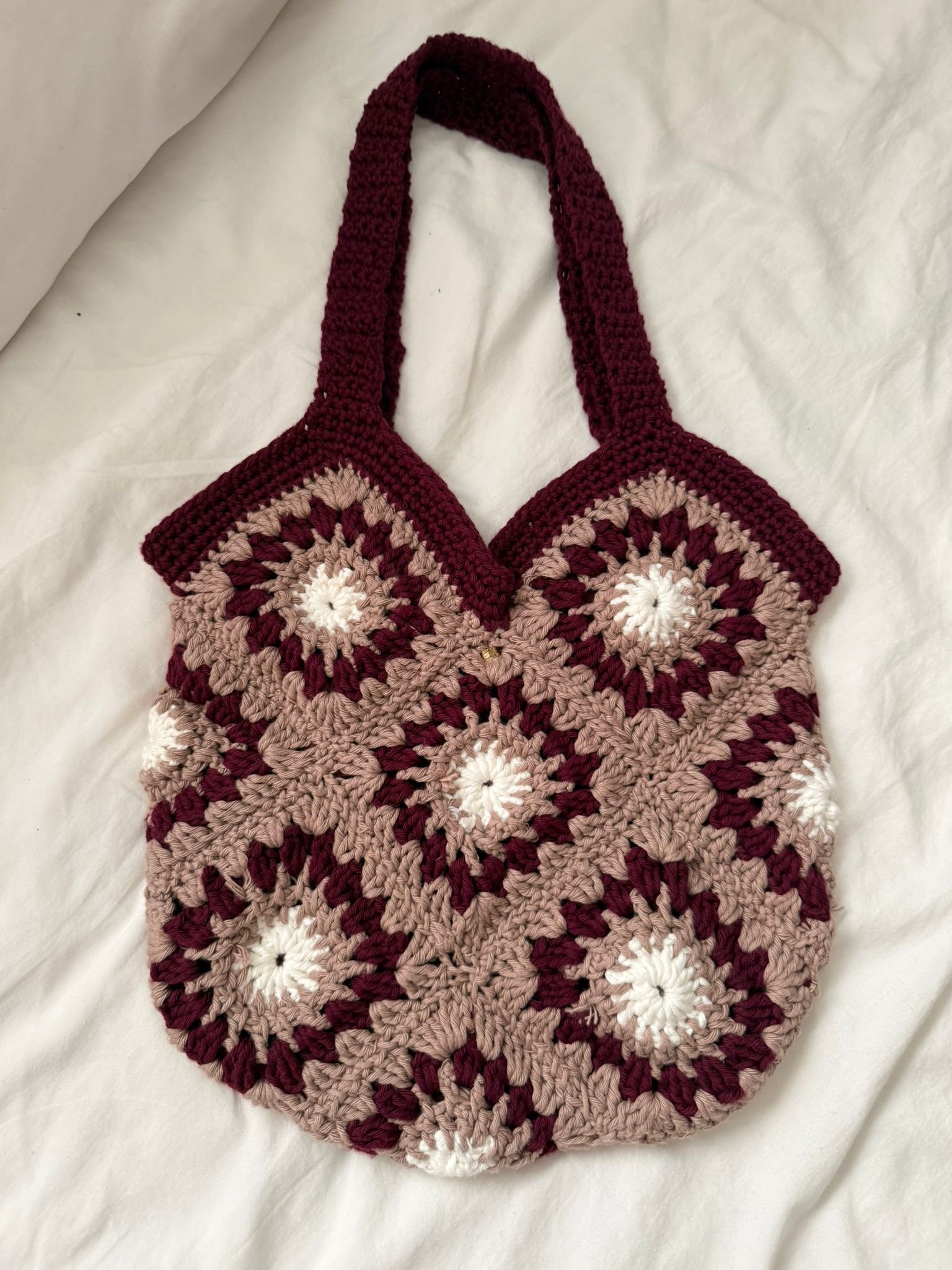 Bolso Burgundy Granny Bag